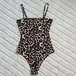 Leopard bodysuit